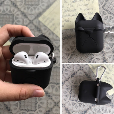 Cat-Ear Silicone AirPod Case