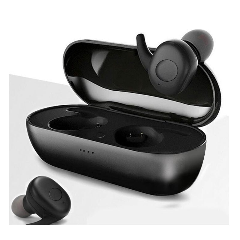 New TWS Bluetooth 5.0 Wireless Earphones Sports Earphone 3D Stereo Sound Earbud With Portable Mic And Charging box